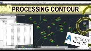 Cara Membuat Kontur Menggunakan Autocad Civil 3D