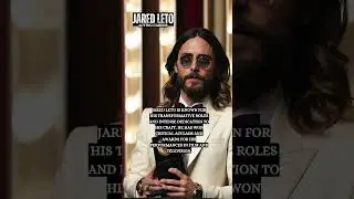 Jared Leto's Acting Legacy: From Transformative Roles to Critical Acclaim #shorts #JaredLeto #Acting