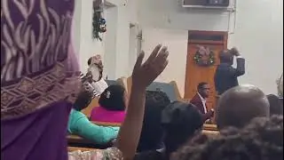Suzette ministering Let Praises rise
