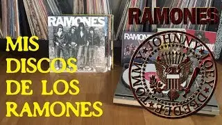Mi colecci&oacute;n de discos de vinilo de los Ramones. The Ramones vinyl record collection.