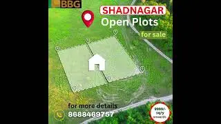 Dreaming of owning a plot in Shadnagar?Make it a reality with us!Premium plots available.8688469757