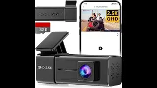 Dash Cam, 2.5K WiFi Dash Camera for Cars, E-YEEGER Mini Dashcam with App, Front Car Camera