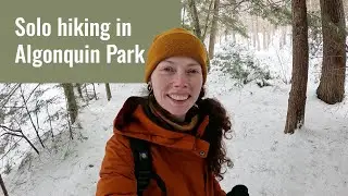 Epic quiet and gentle beauty | Winter hiking in Algonquin.