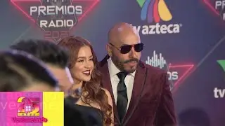 ¡Mayeli Alonso se encontró con Lupillo Rivera en los Premios de la Radio 2021! | Ventaneando