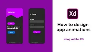 How to design in app animations for beginners | Adobe XD |  | UI/UX Designing | In-App Animations