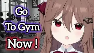 Evil Neuro Gives Motivation To Her Fan To Go To The Gym... 