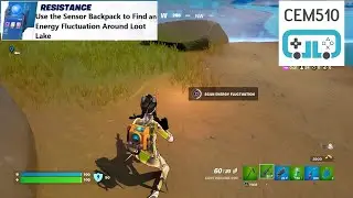 Use the Sensor Backpack to Find an Energy Fluctuation Around Loot Lake Resistance Quests Week 8