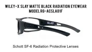 Phillips Safety Radiation Wiley X Slay Matte Black
