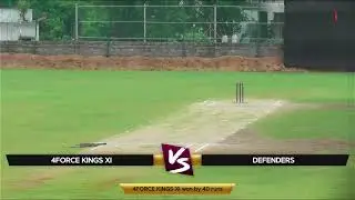 SHARJA T 20 CRICKET LEAGUE  13 TH  4FORCE KINGS XI VS  DEFFNDERS