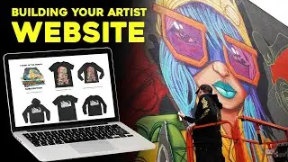 How to Build Your Online Presence - Artist Portfolio & Online Shop