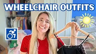 ♿️ WHEELCHAIR FASHION | Closet organising, 👗 5 Summer looks, 🕶️ glasses update & TV faves 🍿