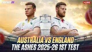 Australia vs England | The Ashes 2025-26 1st Test Day 5 LIVE | Cricket 26 Gameplay | RCB vs GT Later