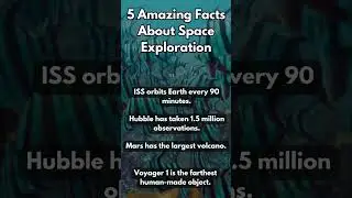 Amazing Facts About Space Exploration #facts  #information  #education