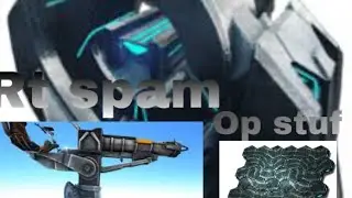 UNOFFICAL SERVER(ARK MOBILE ROCKET SPAM RAID 🔥OP STUF)#arkmobile #op #hacker