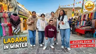 Ladakh in Winter 🤩 | Extreme Cold & Low Oxygen Level