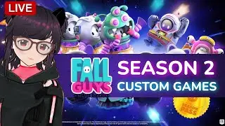 🔴 Live Fall Guys Season 2 Satellite Scramble Custom Games with Viewers | Console Wars | VTUBER