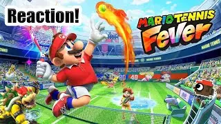 Mario Tennis Fever Reaction!