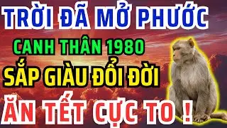 Trời Đã Mở Phước, Canh Thân 1980 Có 8 Dấu Hiệu Này Thoát Khổ, Hưởng Lộc Tổ Tiên, Tiền Đến giàu ú ụ