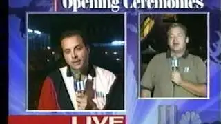 WXIA Atlanta Coverage of Opening Ceremony of the 1996 Summer Olympics Late News Part 2