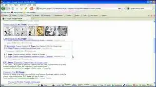 Google Universal Search- Real time, Timeline, Google Trends on E.C. Segar SERPs (Popeye's Creator)