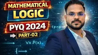 Mathematical Logic PYQ 2024 ||  Mathematics Class 12th Maharashtra Board ||