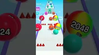 Level 3286 & Level 3287 - Ball Run 2048 Max Level Gameplay #ballgamezone #ballrun2048 #cutiepie22yt