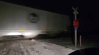 Train 241 Pulling 219 Cars West of Kimball, MN