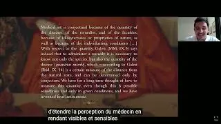 🗣 [F. Bigotti] Santorio et le r&ocirc;le de la m&eacute;decine dans la quantification de la nature - VOSTFR