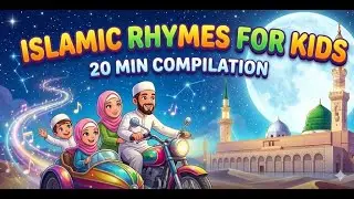 20 Minutes Best Islamic Nasheeds for Children | Bike to Madina + Islamic Wheels | Learn & Play