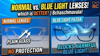 How to identify Original Vs Fake Blue Cut Lens eyeglasses 🤓💯 |  #glass #bchashmavala