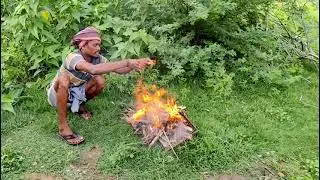Clay chicken Tandoori| primitive Technology |mud chicken making |whole chicken Tandoori