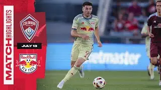 Match Highlights | New York Red Bulls vs. Colorado Rapids | July 13, 2024