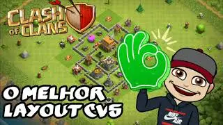 Melhor layout CV5 para CLASH OF CLANS ||
