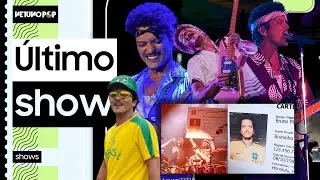Último show do Bruno Mars | Cantor se despede do Brasil, ganha CPF e se declara aos fãs