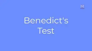 Benedict's Test for Reducing Sugars[Principle + Procedure]