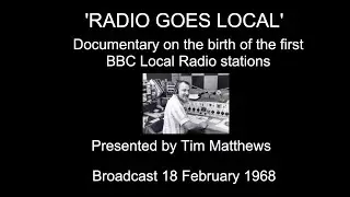 The Birth of BBC Local Radio