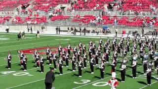 OSUMB Plays Post Game Music 9 8 2012 OSU vs Central Florida