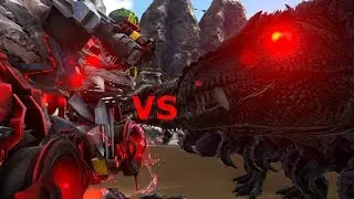 MYTH- AKAT&acute;S RED DRAGON VS DARKSTAR | Dino Battles (Tim/german)