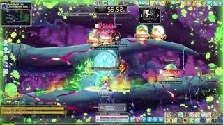 Maplestory N | Fire Poison Mage - Climbing right Stem 2 farming