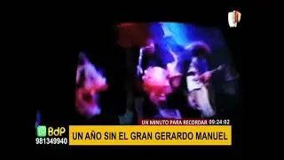 Gerardo Manuel: un a&ntilde;o sin el creador de &ldquo;Disco Club&rdquo;