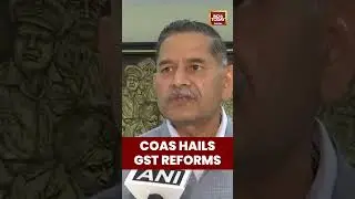 Army Chief General Upendra Dwivedi Hails GST Reforms #operationsindoor #greyzonewarfare