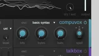 iZotope VocalSynth | Compuvox Audio Example - Basic Syntax