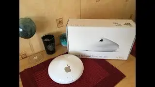 Apple AirPort Extreme Base Station 54 Mbps unboxing