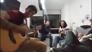 Utop&iacute;a - Burnin Caravan (Jam/Cover) con panas