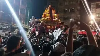 Goddess Kumari, Indrajatra, Ktm. September 7, 2025, 8:31 PM.