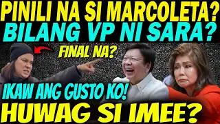 KAKAPASOK LANG! BBM TAPOS KANA! MARCOLETA OFFICIAL NG INENDORSO ! BBM MAY PLANO NG TUMAKAS?