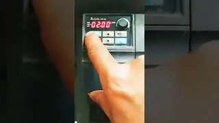 Delta vfd-el potentiometer parameter