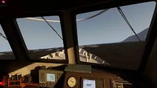 Maritime Simulator at Norwegian Sea (cargo mission 24/7) videlive&reg;