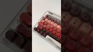 Lofree Lipstick Keyboard💄 definitely one of the most aesthetic keebs I&rsquo;ve ever seen!❤️ #keyboard