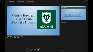 Webinar: Getting Hired at Tulane - Learn About the Process
